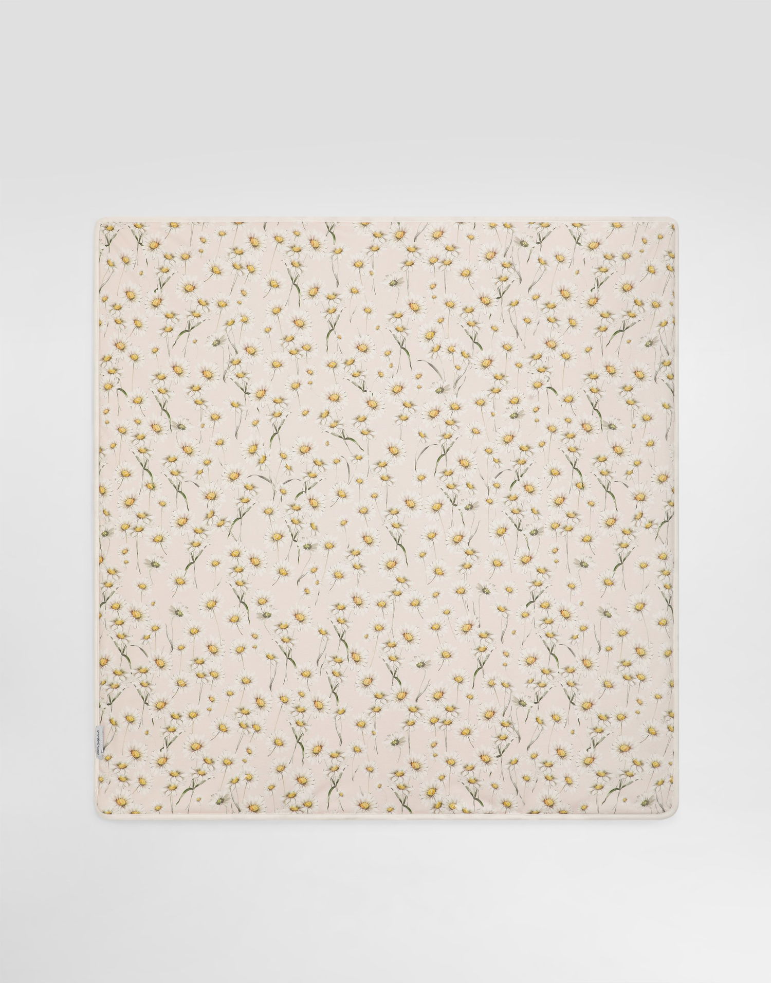 Vaatteet ja asusteet Dolce & Gabbana Dolce & Gabbana Daisy-Print Interlock Baby Blanket Beige | LNJAE7II7IOHF5RI, 1