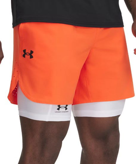 Shortsit Under Armour Vanish Elite 2-in-1 Training Shorts Oranssi | 1376782-847