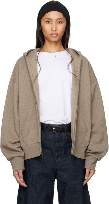 Huppari Fear of God Fear of God ESSENTIALS Classic Full Zip-Up Hoodie Harmaa | 192AS254781F, 0