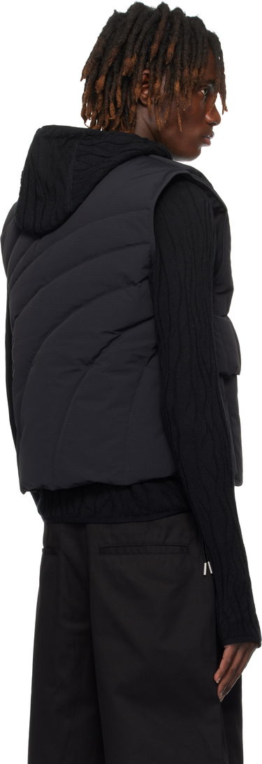 Liivi HELIOT EMIL HELIOT EMIL Layered Down Vest Musta | PRESS25_M_03_003_BLK01_CO, 2