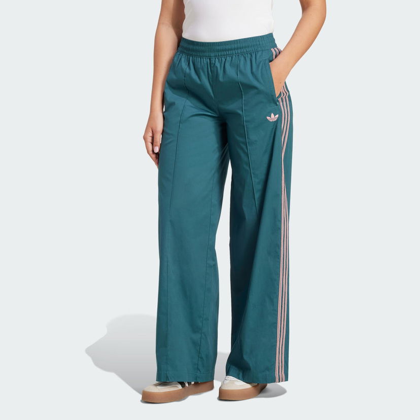 Verryttelyhousut adidas Originals adidas Originals Summer Glow Wide Leg Pants Vihreä | KC0677