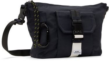 Olkalaukku A.P.C. A.P.C. Trek Satchel Bag Tummansininen | PAAFH-H61734, 1