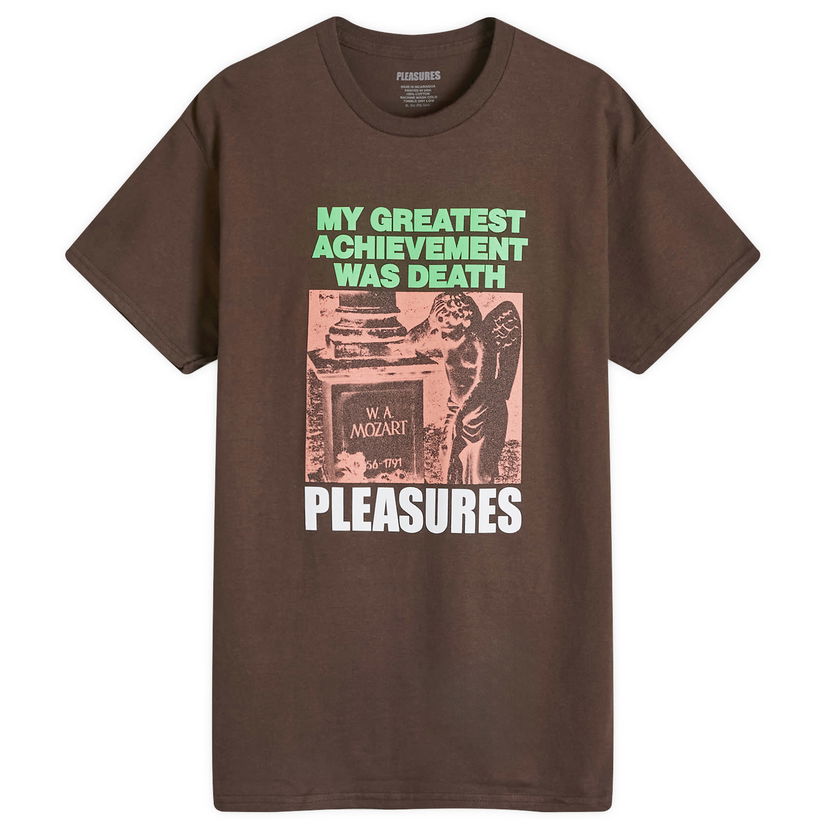 T-paita Pleasures Wolfie T-Shirt Ruskea | P24F066-BRN