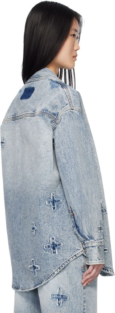 Paita Ksubi Oversized Klassic Kraftwerk Denim Shirt by Ksubi Sininen | WPS25SH002, 2