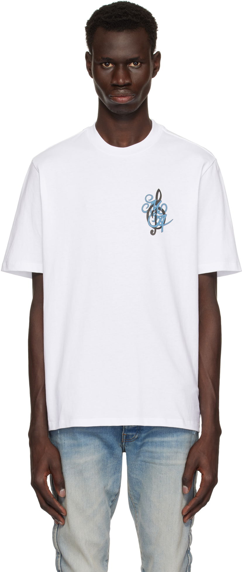 T-paita AMIRI Amiri Jazz Band Graphic T-Shirt Valkoinen | AMJYTE1167