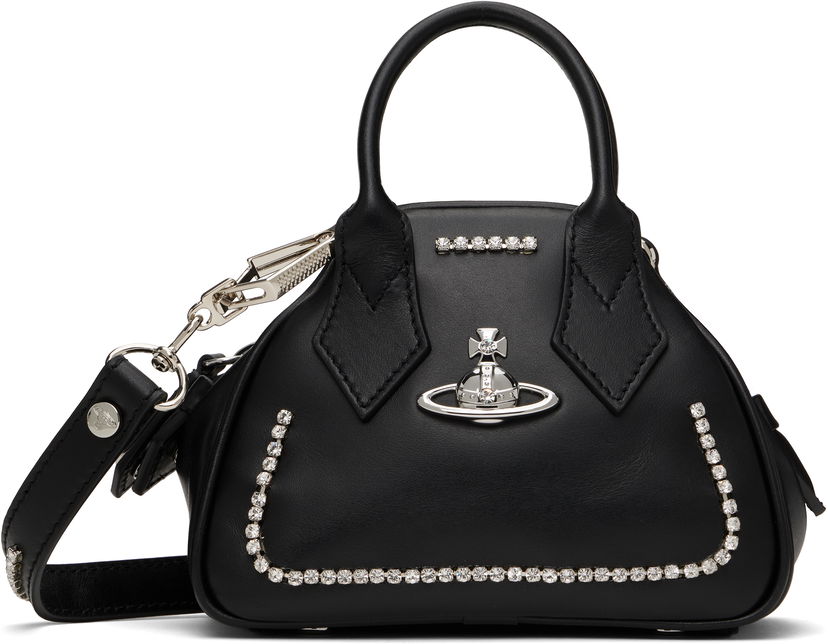 Käsilaukku Vivienne Westwood Vivienne Westwood Mini Yasmine Bag Musta | 5C010005W-L008K-