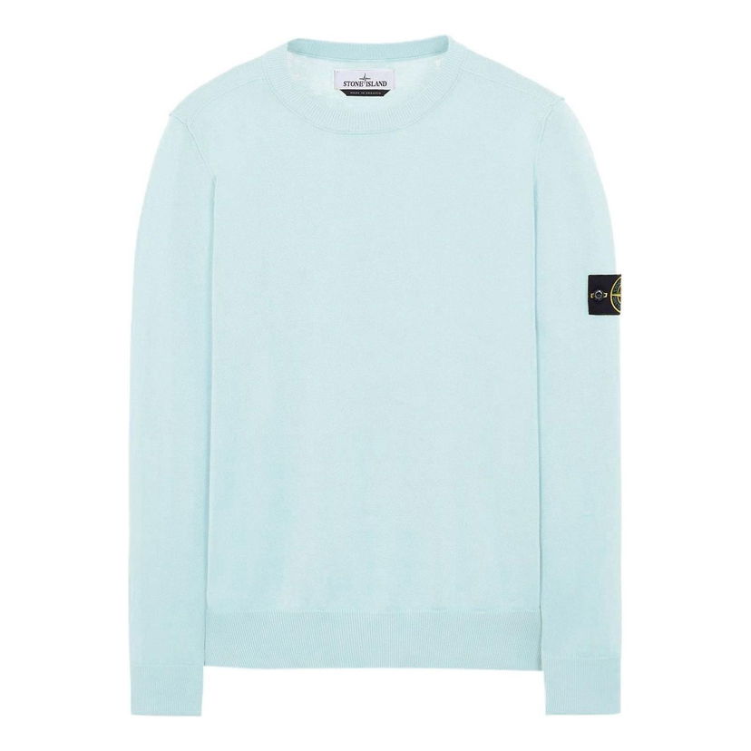 Villapaita Stone Island Crewneck Knit Sininen | 7615540B2-V0044