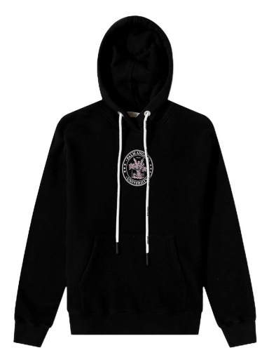 Huppari Palm Angels College Logo Classic Hoody Musta | PWBB023S23FLE0031033