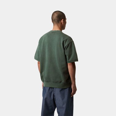 Villapaita Carhartt WIP Carhartt WIP Library Short Sleeve Sweatshirt Vihreä | I034727_9, 2