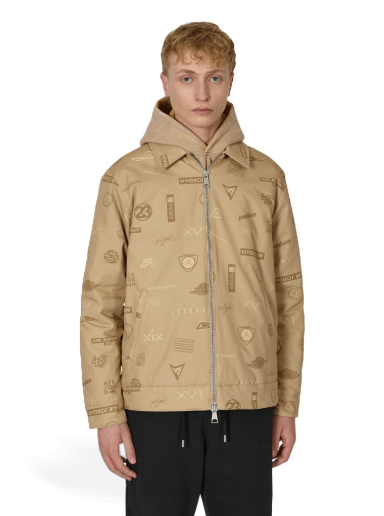 Takki Jordan Flight Heritage Printed Jacket Beige | DV7563-254
