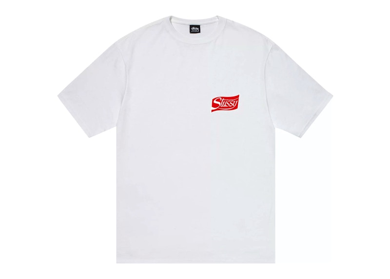 T-paita Stüssy Soda Can Graphic T-Shirt Valkoinen | 1904936