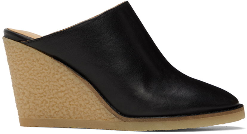 Tennarit ja kengät ISABEL MARANT Takita Wedge Mules Musta | 22ACP0028-22A020S