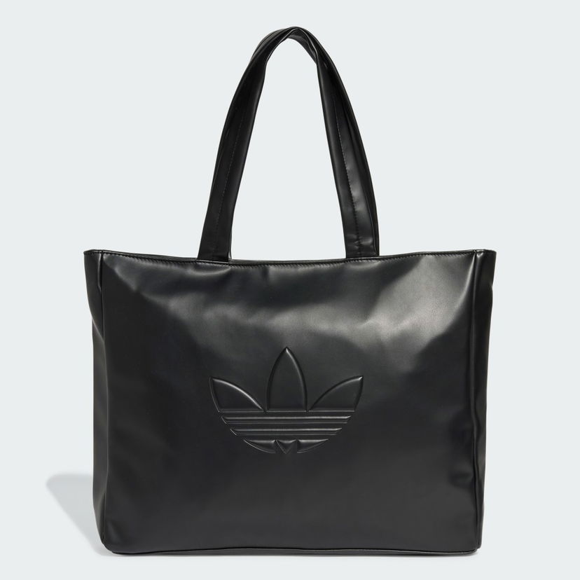 Kangaskassi adidas Performance Shopper Tote Bag Outline Trefoil Musta | JC6000