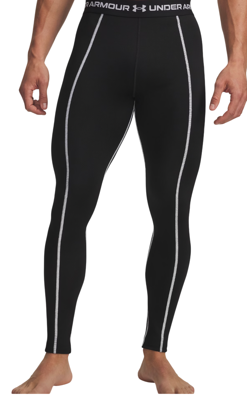 Leggingsit Under Armour Under Armour Cold Weather Grid Leggings Musta | 6007128-001