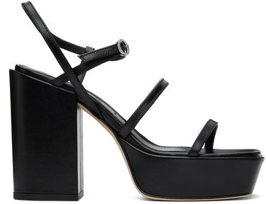 Asusteet Aeyde Aeyde Katalin Heeled Sandals Musta | A11-HS-ATNS11BL38-SS24-800-007, 0