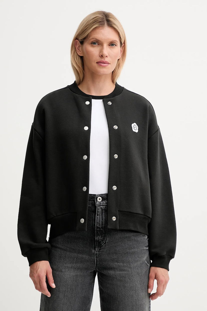 Bomber-takki KENZO Kenzo Oversize Bomber Jacket Musta | FF62BL5514MK