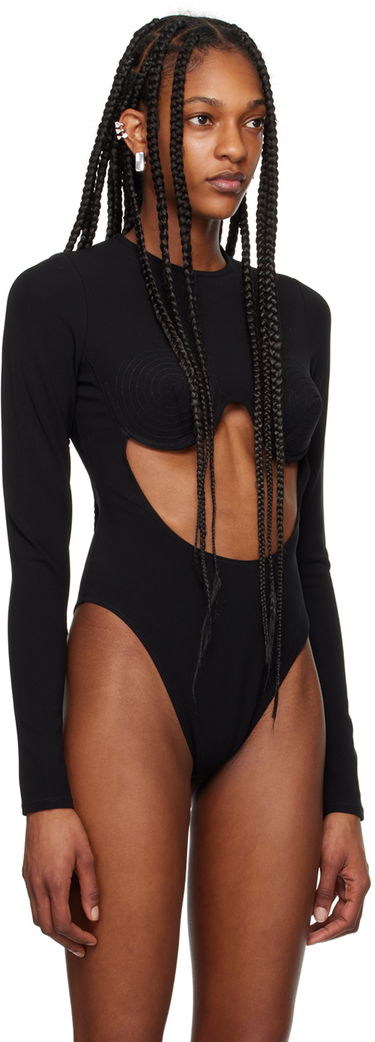 Body Jean Paul Gaultier Gaultier Cone Bra Bodysuit Musta | 24/25-F-BD017-J053-00, 3