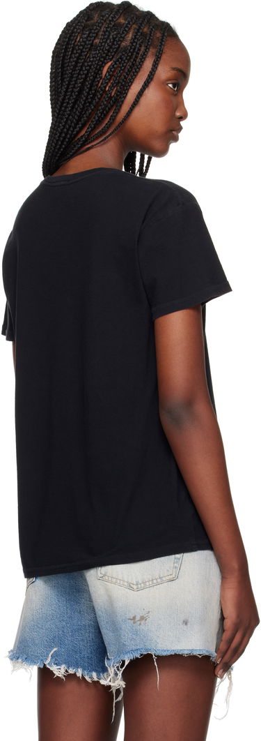 Crop top R13 R13 High F Standards T-Shirt Musta | R13WK001-K117A, 2