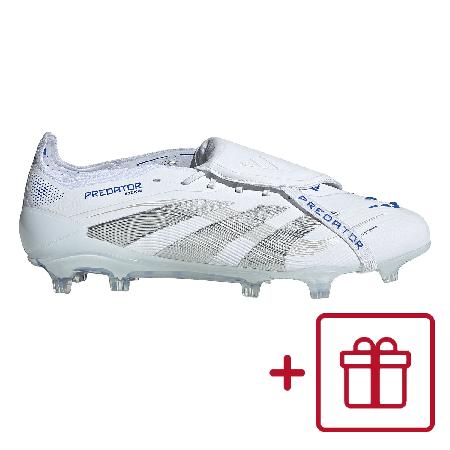 Tennarit ja kengät adidas Performance PREDATOR ELITE FT FG Valkoinen | id8965, 0