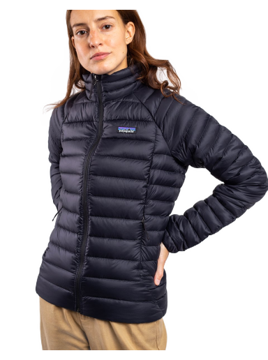Puffer takki Patagonia Down Sweater Musta | 84684