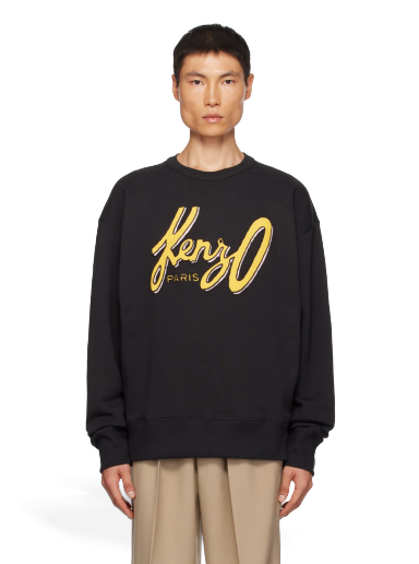 Huppari KENZO Paris Archive Logo Musta | FD65SW0884MB