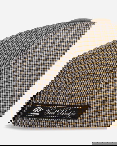 Korkki Umbro Cult Unity Plaid Velcro Patch Cap with Striped Brim Monivärinen | UBMW235FA20 BEG0024, 6