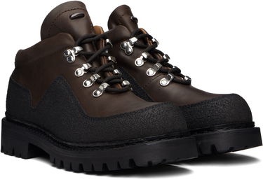 Tennarit ja kengät OUR LEGACY Quest Textured-Panel Lace-Up Boots Ruskea | A4257QM, 3