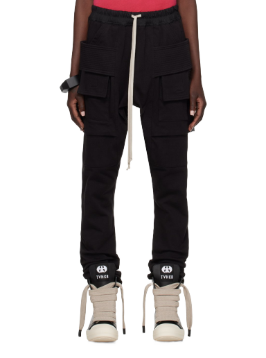 Housut Rick Owens SSENSE x TVHKB x Edition Creatch Trousers Musta | RN02C4312 RIGEP6