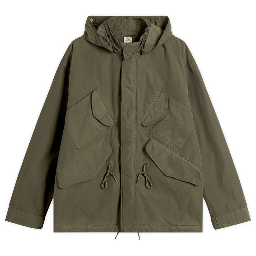 Parka C.P. Company C.P. Company Goggle Jacket, Size Large Vihreä | 18CMOW220A-110336G-GRN
