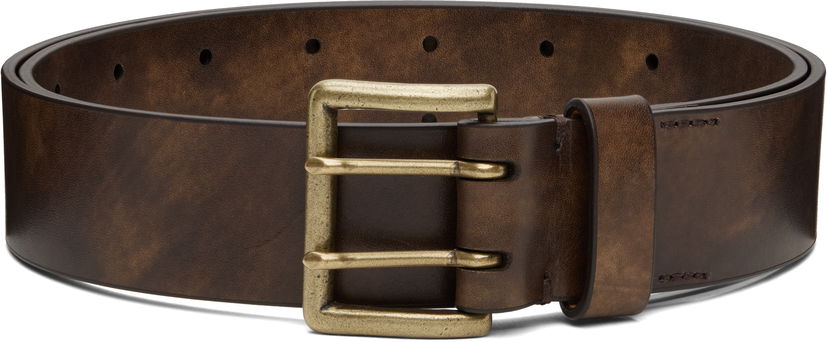Vyöt AURALEE AURALEE Two-Hole Buckle Belt Ruskea | A25AB02RP
