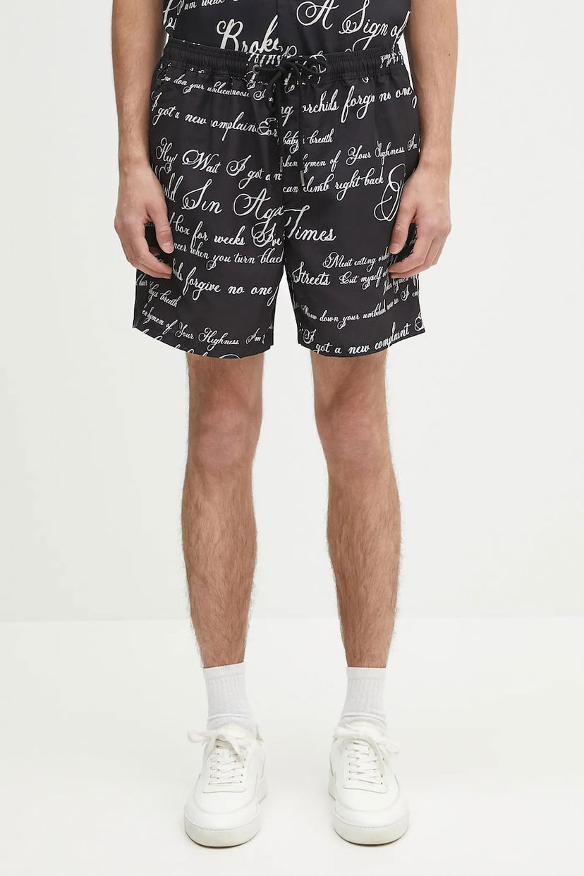 Uimapuvut Ksubi KSUBI Kursed Shorts Musta | MSP25WA002