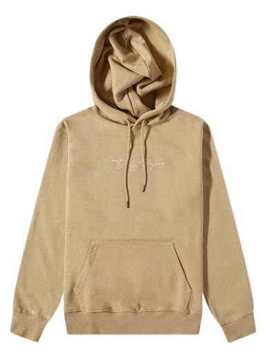 Huppari DAILY PAPER Script Logo Hoody Beige | 2312013