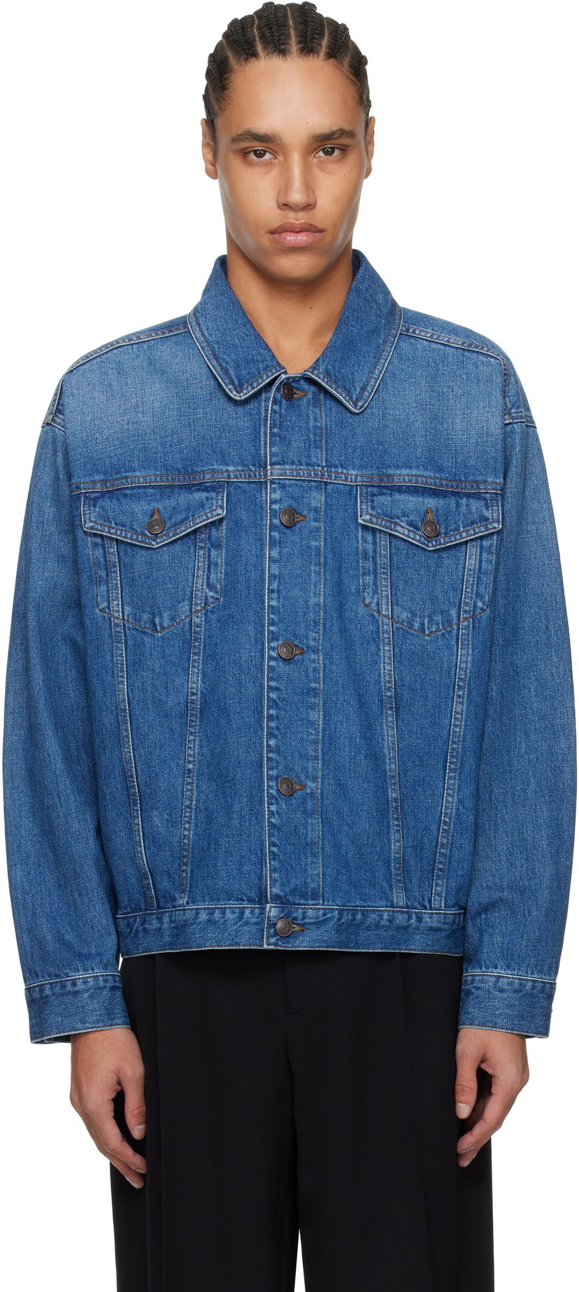 Takki The Row The Row Seb Denim Jacket Sininen | 906-W3809