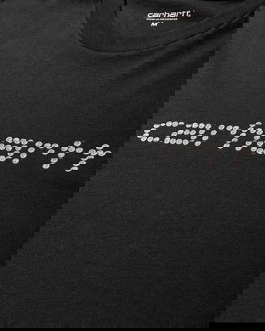T-paita Carhartt WIP Rivet Script T-Shirt Musta | I034396 89XX, 3