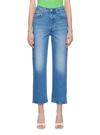 Jeans Levi's Ribcage Jeans Sininen | 72693-0177