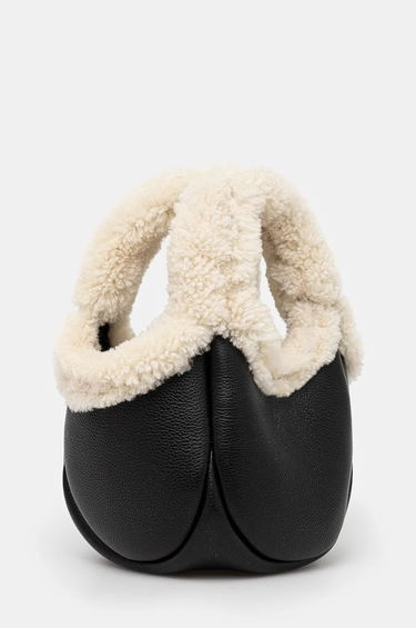 Kangaskassi Coperni Mini Shearling Bucket Bag Musta | COPBA69840S, 1