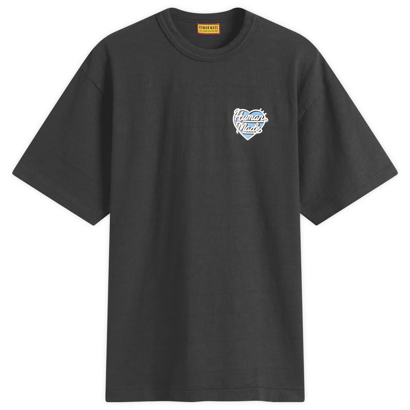 T-paita Human Made Human Made Heart Graphic T-Shirt, Size Large Musta | HM29TE005-BLK