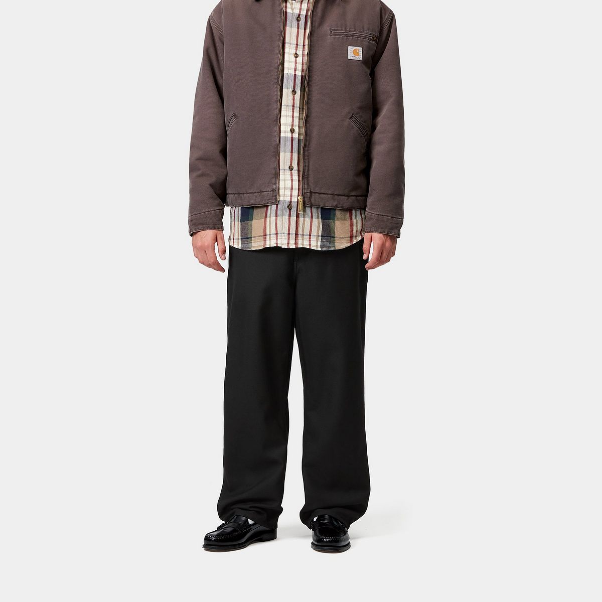 Housut Carhartt WIP Carhartt WIP Ray Single Knee Pants Ruskea | I035635_2, 0