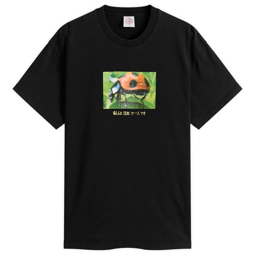T-paita Polar Skate Co. Ladybug Graphic T-Shirt, Size Large Musta | PSC-SU25-19-BLK