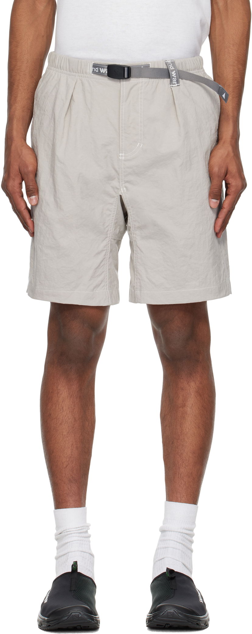 Shortsit and wander G Shorts, Gramicci Edition Beige | GUP5-S3005-M