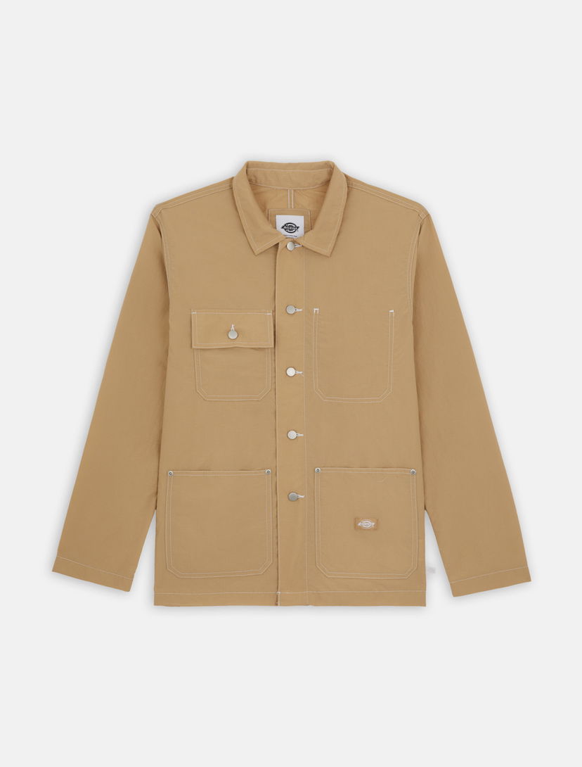 Takki Dickies Textured Nylon Work Jacket Beige | 0A4Z2B
