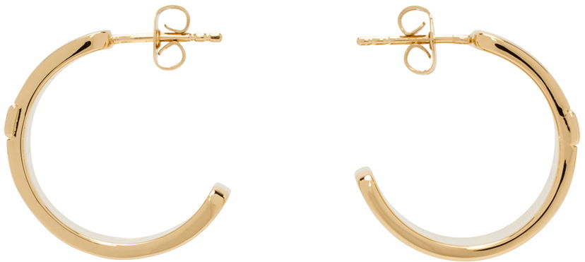 Korvakorut A.P.C. Gold Grace Hoop Earrings Keltainen | MEAEC-F70848