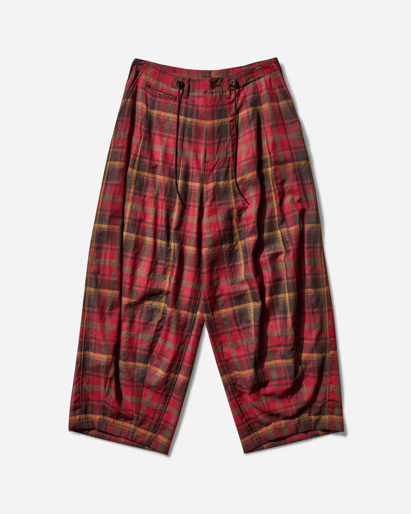 Housut Needles HD Military Plaid Pants Punainen | QV097 A