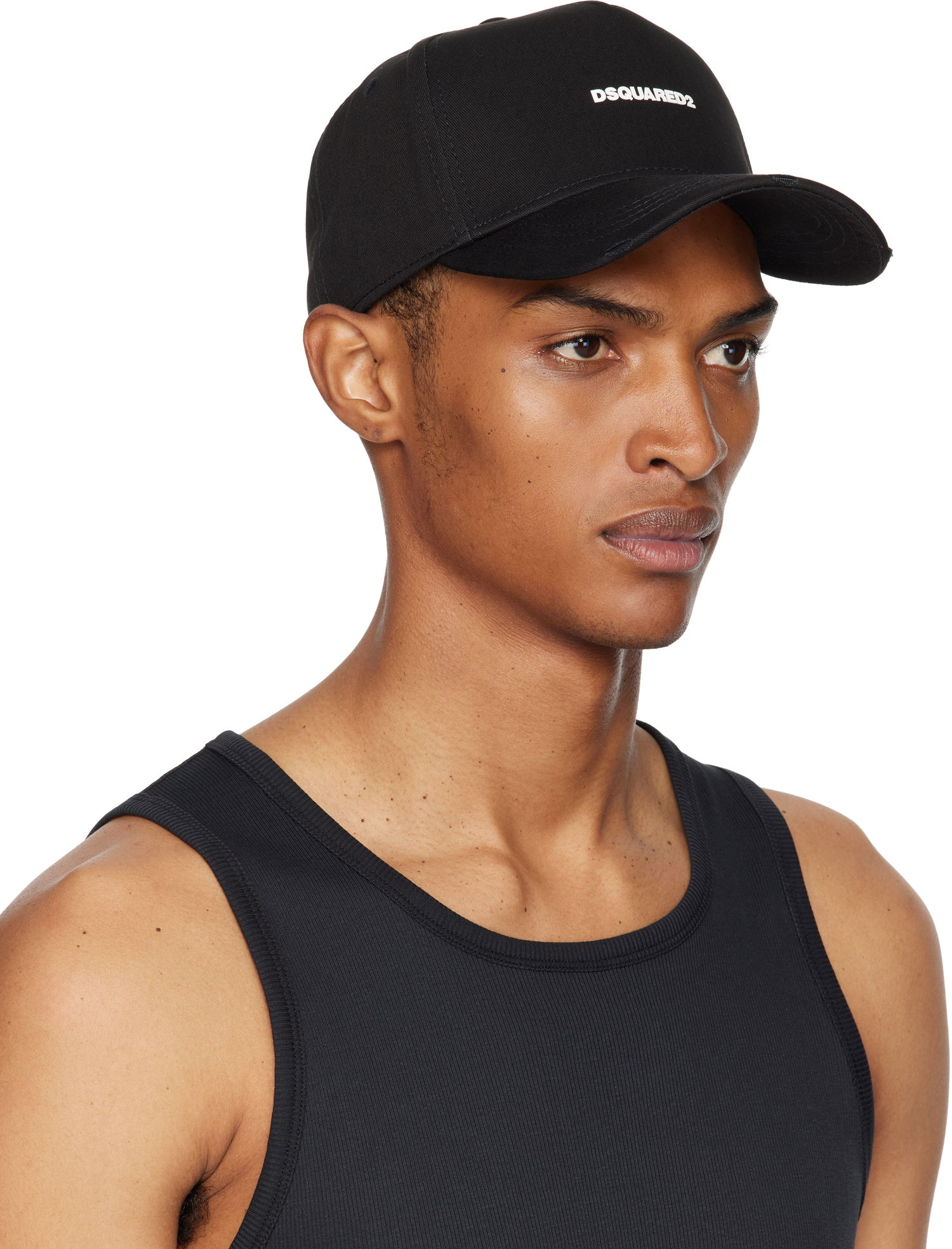 Korkki DSQUARED2 Dsquared2 Mini Logo Baseball Cap Musta | BCM0603_05C00001, 1