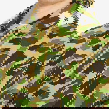 Huppari BAPE Bathing Ape ABC Camo Pullover Hoodie Keltainen | 001PPL301008M-GRN, 5