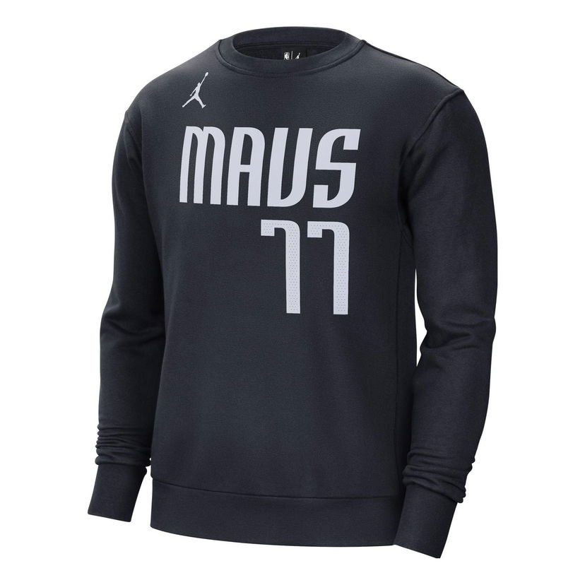 Villapaita Jordan Jordan x NBA Dallas Mavericks Luka Doni 77 Sweatshirt Tummansininen | DR2531-426