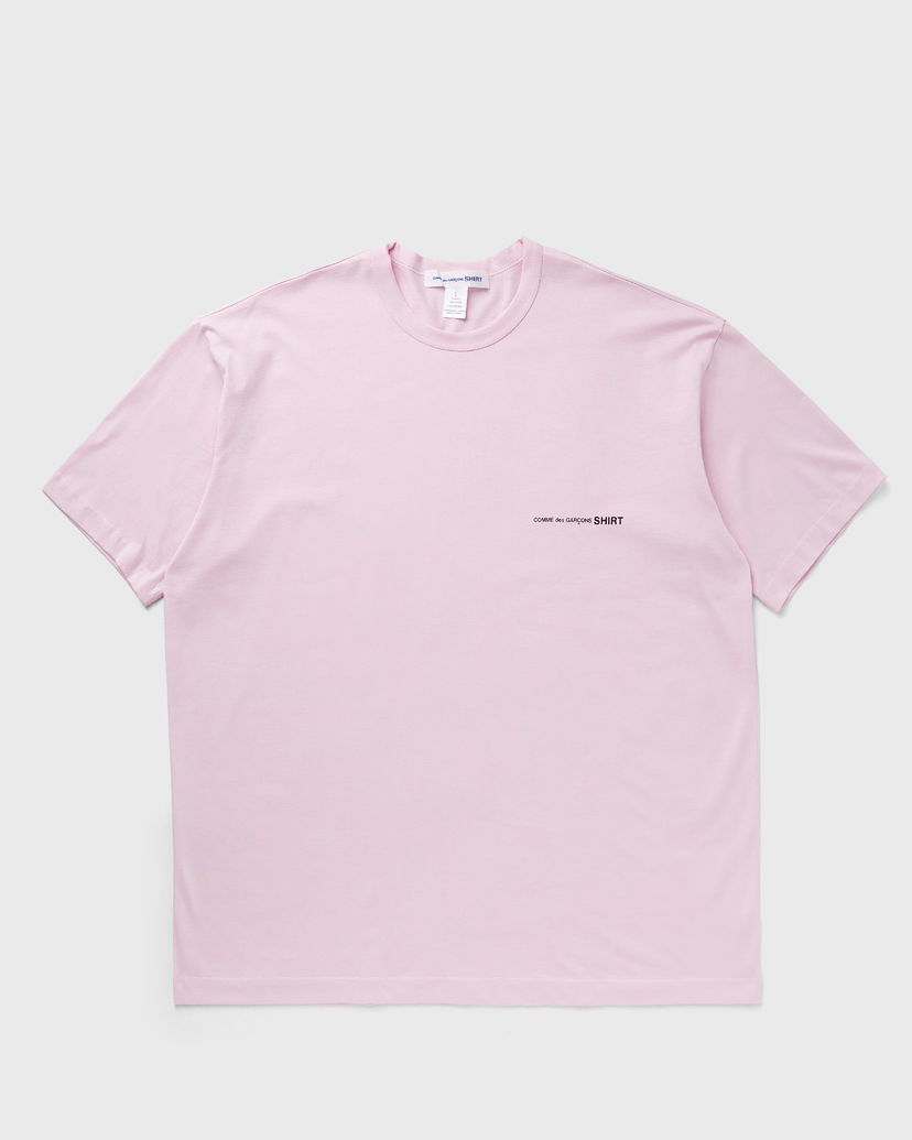 T-paita Comme des Garçons COMME des GARCONS SHIRT Knit T-Shirt Vaaleanpunainen | FO-T023-S25-3
