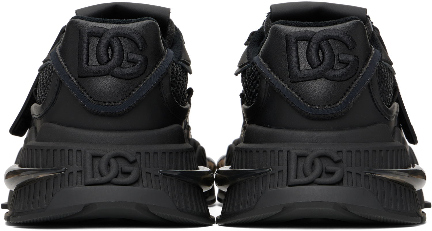 Tennarit ja kengät Dolce & Gabbana Black Airmaster Sneakers Musta | CS2071AY851, 1