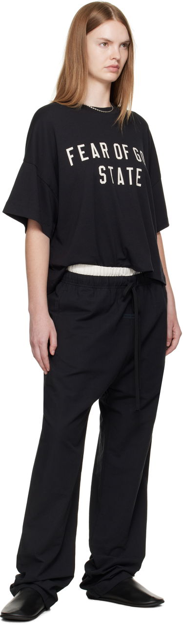 T-paita Fear of God Fear of God ESSENTIALS Boxy T-shirt Musta | 125SP257160FW, 3