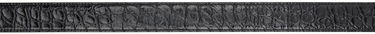 Vyöt Versace Versace Croc Effect Leather Belt Musta | 1008373_1A08711, 1